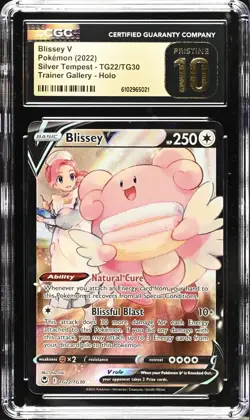 Blissey V TG22/TG30 Pokemon Center Lady CGC 10 Pristine - Image 1