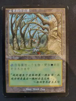MTG Gaea's Cradle Urza's Saga LP Magic:The Gathering Treading Card Game Japanese - Image 1