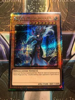 *** SILENT MAGICIAN LV8 *** QUARTER CENTURY SECRET RARE MZMT-EN000 YUGIOH! - Image 1