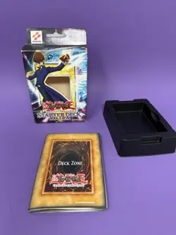EMPTY BOX YuGiOh Starter Deck Kaiba 1st edition 1996 English w/ Game Mat ONLY - Image 1