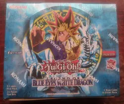 Yugioh - Legend of Blue Eyes White Dragon Booster Box 25th Anniversary Sealed - Image 1