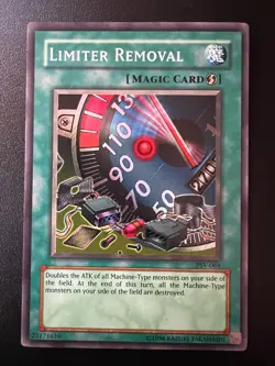 Limiter Removal PSV-064 Super Rare Unlimited Light Play+ Yugioh - Image 1
