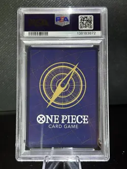 2024 ONE PIECE PRB01-PREMIUM BOOSTER ALTERNATE ART #024 MONKEY D. LUFFY PSA 10 - Image 2