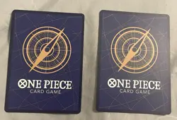 Nami OP11-054 Alt Art, Zeus OP11-106 Alt Art One Piece Card Lot. - Image 2