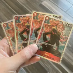 One Piece Sanji OP10-005 SR Playset Royal Blood English Edition NM Condition (4) - Image 1