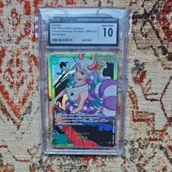 Yamato SEC OP01-121 One Piece TCG CGC GEM MINT 10 - Image 1