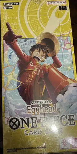 One Piece TCG Starter Deck 29 Egghead Display English SEALED - Image 1