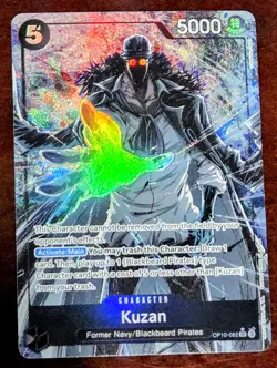 One Piece OP10-082 Kuzan Blackbeard Alt Art Royal Blood TCG English Edition - Image 1