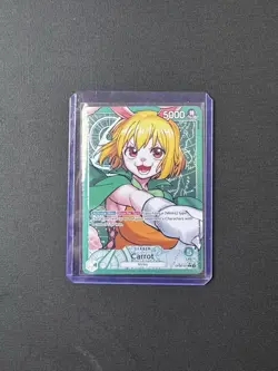 One Piece Carrot OP08-021 Alt Art Leader Two Legends NM English - Image 3