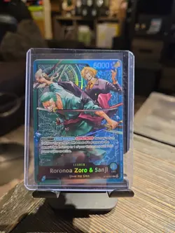 Roronoa Zoro & Sanji Leader Holo ST12-001 English NM-Mint - Image 1