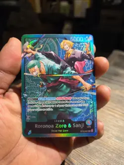 Roronoa Zoro & Sanji Leader Holo ST12-001 English NM-Mint - Image 2
