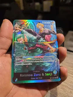 Roronoa Zoro & Sanji Leader Holo ST12-001 English NM-Mint - Image 3
