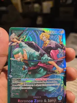 Roronoa Zoro & Sanji Leader Holo ST12-001 English NM-Mint - Image 4
