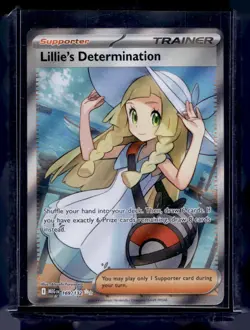 2025 Pokemon ME01: Mega Evolution Lillie's Determination #169/132 - Image 1