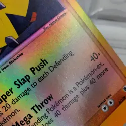 Pokemon Hariyama EX Ruby and Sapphire 8/109 Reverse Holo Rare - LP - Image 3