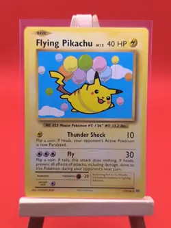 Flying Pikachu 110/108 Evolutions Secret Rare Non Holo Pokemon Card * New * - Image 2