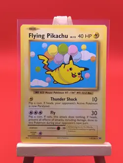 Flying Pikachu 110/108 Evolutions Secret Rare Non Holo Pokemon Card * New * - Image 3