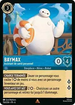 Lorcana - Baymax - Assistant de sante personnel - MINT/NMINT - FR - FOIL - Image 1