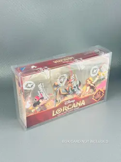 Disney Lorcana Custodia Protezione Booster Box 24 packs first chapter Whispers - Image 3