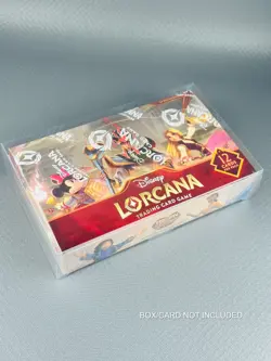 Disney Lorcana Custodia Protezione Booster Box 24 packs first chapter Whispers - Image 4