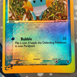 Mudkip 59/109 Reverse Holo EX Ruby & Sapphire Pokemon Card 2003 Vintage LP/MP - Image 3