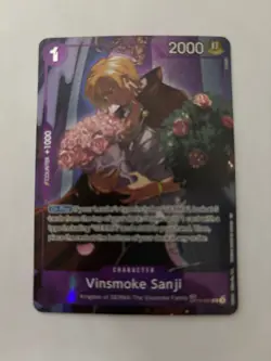 Vinsmoke Sanji OP10-063 OP12 (TR) ENGLISH Legacy of The Master One Piece NM - Image 1