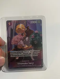 Vinsmoke Sanji TR OP10-063 Legacy of the Master Foil NM English Edition - Image 1
