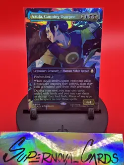 MTG Azula, Cunning Usurper (R 303) (Borderless Foil) Avatar: The Last Airbender - Image 1