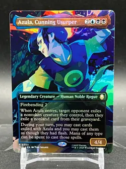 Azula, Cunning Usurper (Borderless) Avatar: The Last Airbender Foil - Image 1