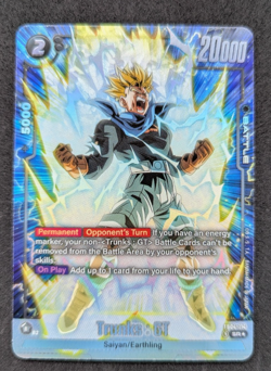 Dragon Ball Super Card Game Trunks GT FB04-114 SR Star Fusion World - Image 1
