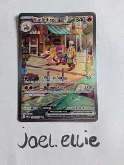 Pokemon TCG Skeledirge EX Special Illustration Rare 258/193 Paldea Evolved - NM - Image 1