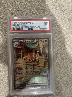 Pokemon TCG Skeledirge ex 258/193 Paldea Evolved Special Illustration Rare PSA 9 - Image 1