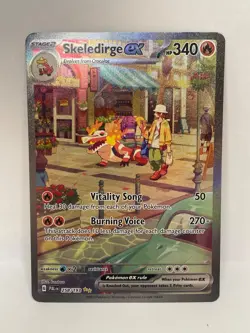 Skeledirge ex Special Illustration Rare Pokemon TCG Paldea Evolved 258/193 - Image 1