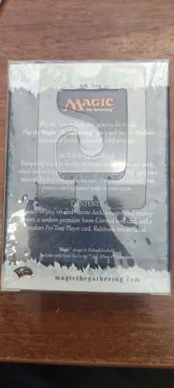 mtg theme deck coldsnap beyond the grave factory sealed - Image 2