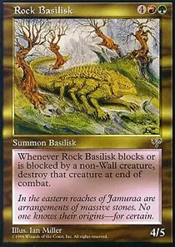 MTG - Rock Basilisk Mirage - Image 1