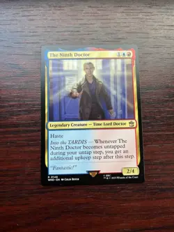 1x THE NINTH DOCTOR - Doctor Who - MTG - Magic the Gathering - Image 1