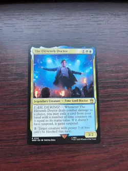 1x THE ELEVENTH DOCTOR - Doctor Who - MTG - Magic the Gathering - Image 1