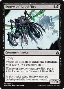 Swarm of Bloodflies uncommon Battlebond MTG Magic The Gathering - Image 1