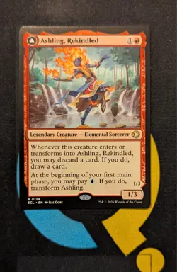 Ashling, Rekindled / Ashling, Rimebound Rare ECL 124 Lorwyn Eclipsed MTG - Image 1