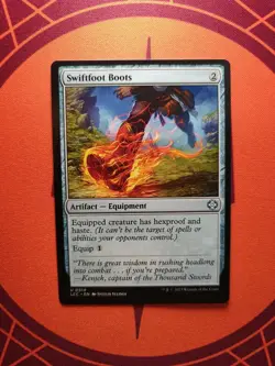 Swiftfoot Boots (NM) MTG Discount: 5+ Magic Singles - Image 1