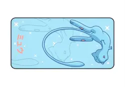 Mew - Board Game Pokemon Playmat Games Mousepad Play Mat of TCG -226690 - Image 1