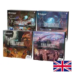 Magic The Gathering Final Fantasy Scene Boxes (x4) New Sealed Case English - Image 1