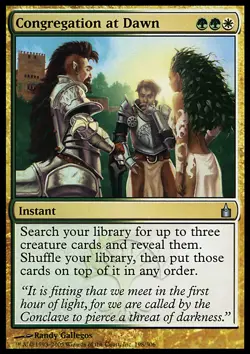 MTG CONGREGATION AT DAWN EXC - ADUNANZA ALL'ALBA - RAV - MAGIC - Image 1