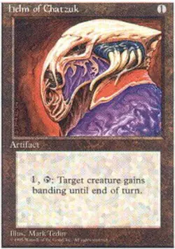 4x Helm of Chatzuk ~ Near Mint 4th Edition Fourth MTG Magic x4 4 UltimateMTG Pla - Image 1