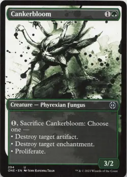 Cankerbloom (Showcase) U Phyrexia: All Will Be One 294 LP MTG - Image 1