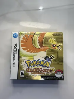 Pokemon HeartGold Version for Nintendo DS 2010 Release, Complete in Box. - Image 1