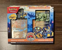 Pokemon World Championships Deck 2024 Honolulu Fernando Cifuentes Crushing Thorn - Image 1