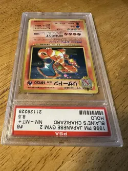 PSA 8.5 Pokemon TCG Charizard 1998 CD Promo Japanese Holo WOTC - Image 3