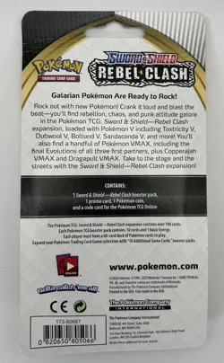Pokemon TCG: Rebel Clash Noctowl Promo + Coin Checklane Blister Booster Pack - Image 2