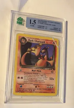 2020 POKEMON SWORD & SHIELD DARKNESS ABLAZE #020/189 CHARIZARD VMAX MNT 9.0 - Image 3